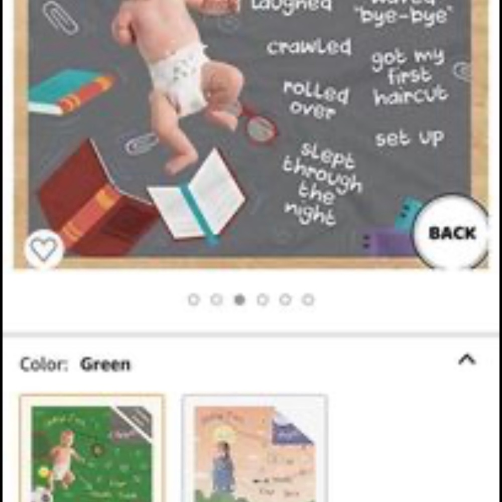 Double Sided Monthly Baby Milestone Blanket- Month Blanket for Baby Pictures | P